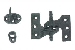 3 3/4" Acme Cast Iron Mortise hinges Black (2 pair set)
