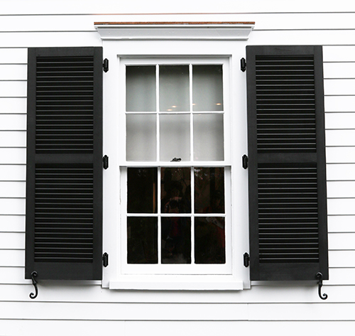 PlacerCraft PVC Exterior Louvered Shutters | Larson Shutters