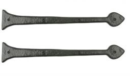 Aspen Style Cast Aluminum Hinge Front (pair)